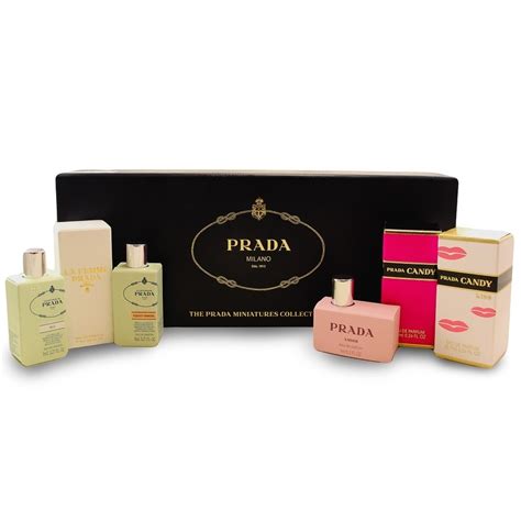 the prada miniatures collection 5-piece set|Prada The Prada Miniatures Collection on SALE .